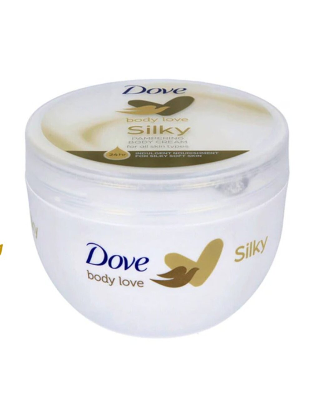 Dove Body Cream Pampering Silky Nourishing (Pack of Two)